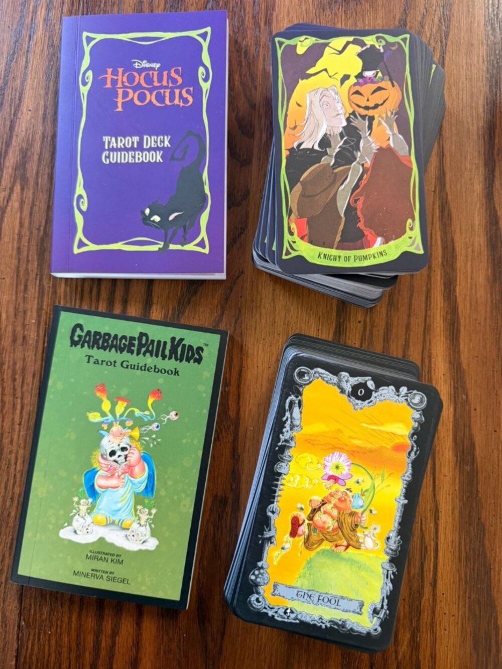 Garbage Pail Kids & Hocus Pocus Tarot Card Decks Complete - Picture 3 of 3